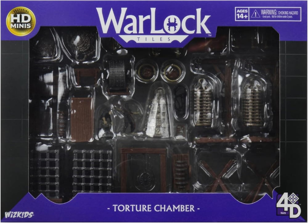 WarLock Tiles Accessory – Torture Chamber Set pentru Dungeon RPG [1]