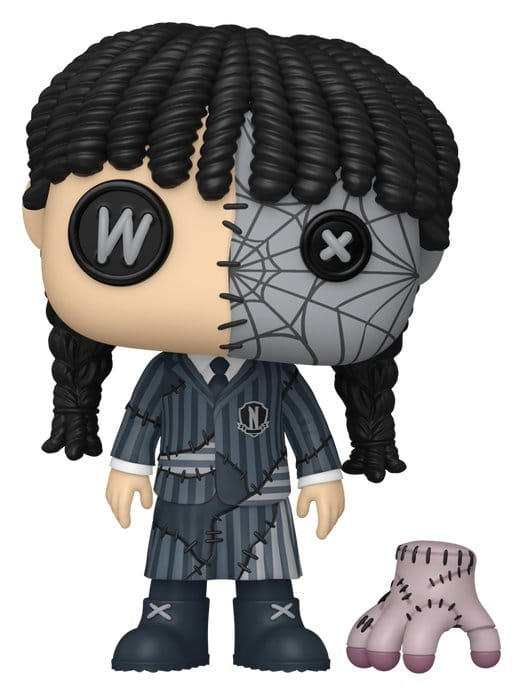 Wednesday POP! Televison Vinyl Figure Patchwork: Wednesday with Thing 9 cm [2]