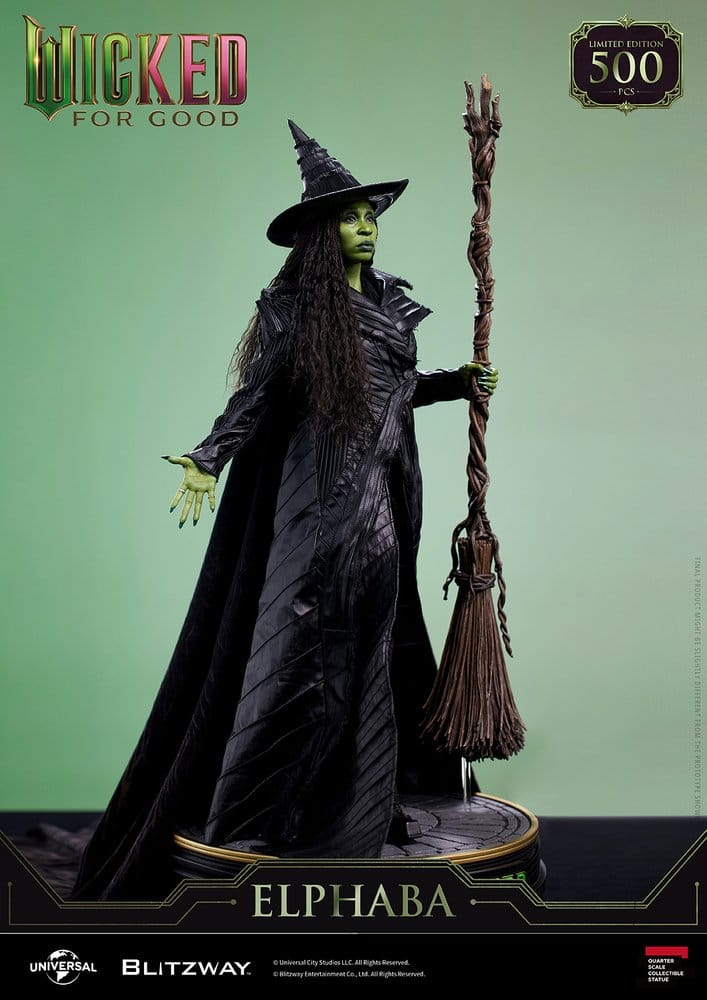 Wicked 2: For Good Superb Scale Statue 1/4 Elphaba 56 cm [2]