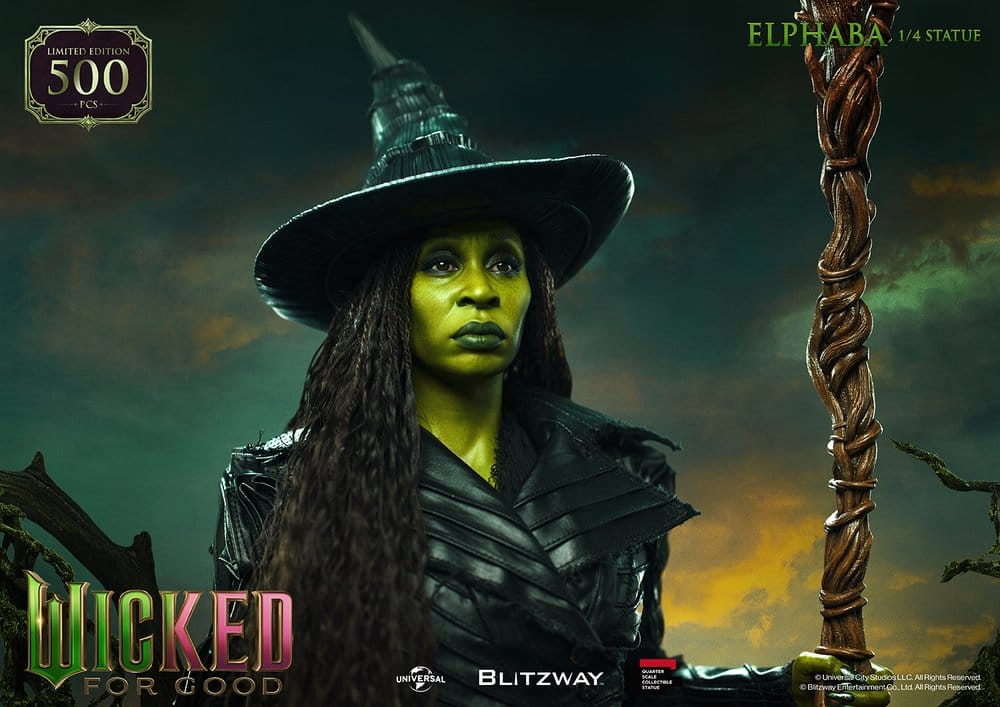 Wicked 2: For Good Superb Scale Statue 1/4 Elphaba 56 cm [7]