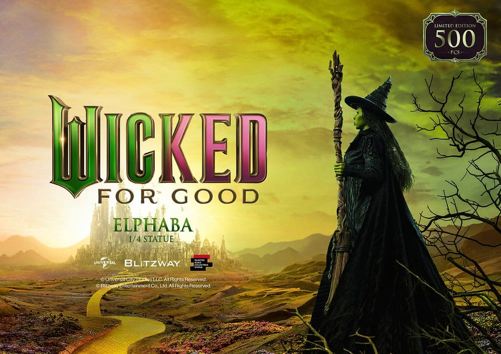 Wicked 2: For Good Superb Scale Statue 1/4 Elphaba 56 cm [6]