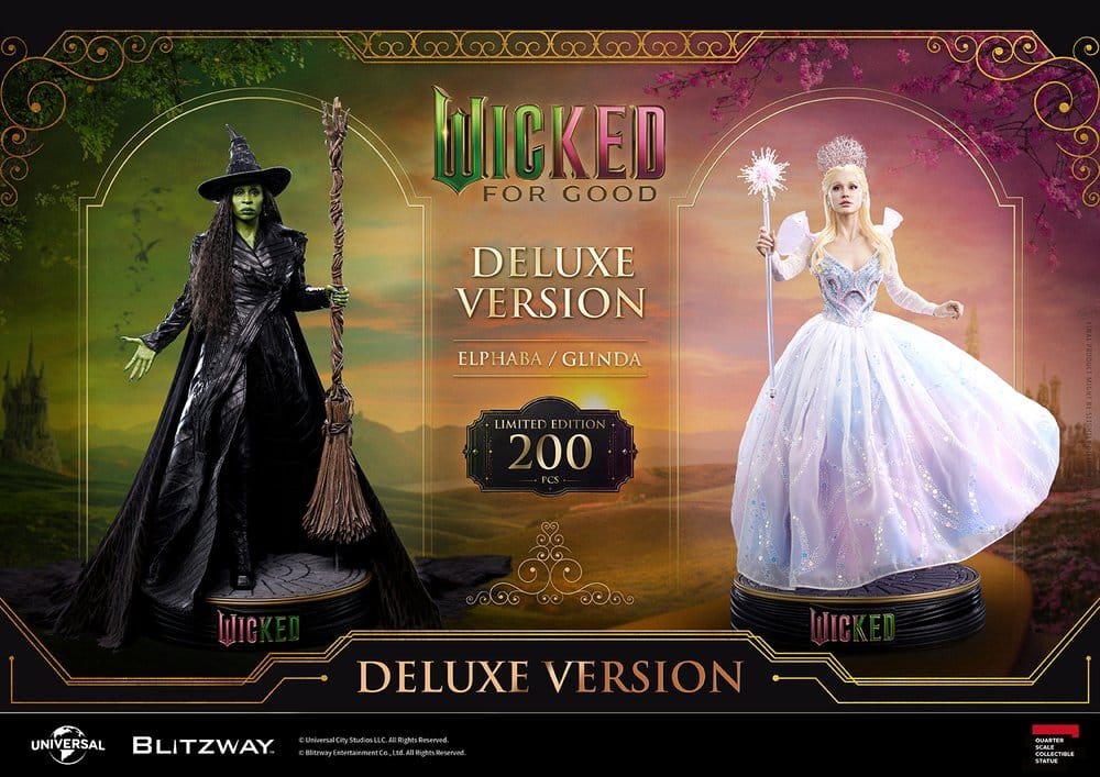 Wicked 2: For Good Superb Scale Statue 1/4 Elphaba & Glinda (DX Ver.) 56 cm [19]
