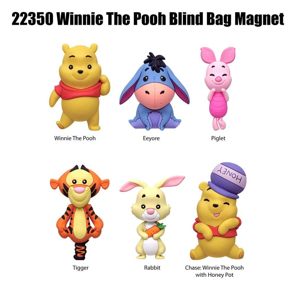 Winnie the Pooh Magnets blind pack Series 1 Display (12) [3]