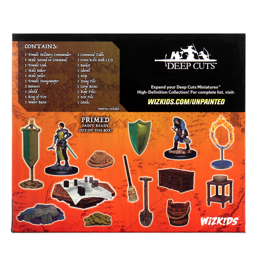 WizKids Deep Cuts Castle Kingdom Retainers – Set 23 Miniaturi RPG [3]