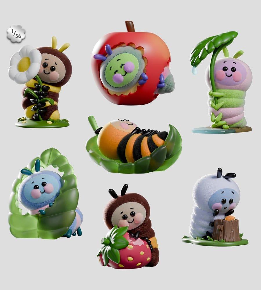 Wooly Bear and Friends Vinyl Mini Figures S1 13 cm Blind Box Display (6) [11]