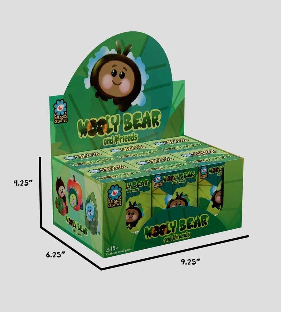 Wooly Bear and Friends Vinyl Mini Figures S1 13 cm Blind Box Display (6) [10]