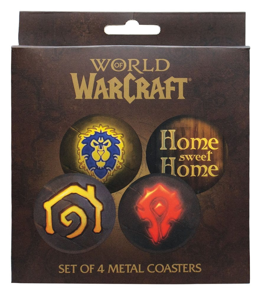 World of Warcraft Coaster 4-Pack Printed Metal [7]