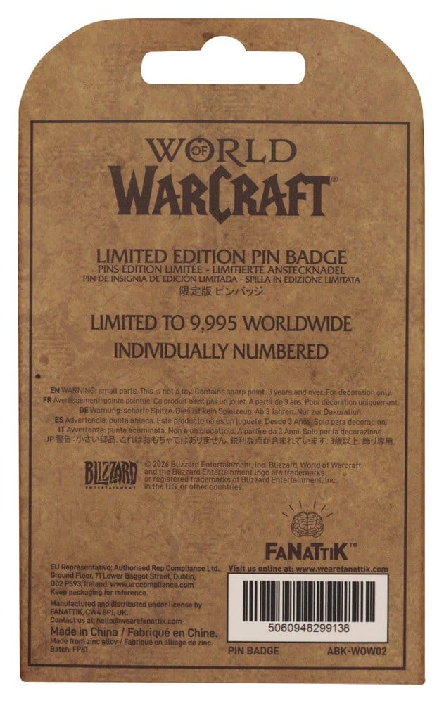 World of Warcraft Pin Badge Pepe Limited Edition [2]