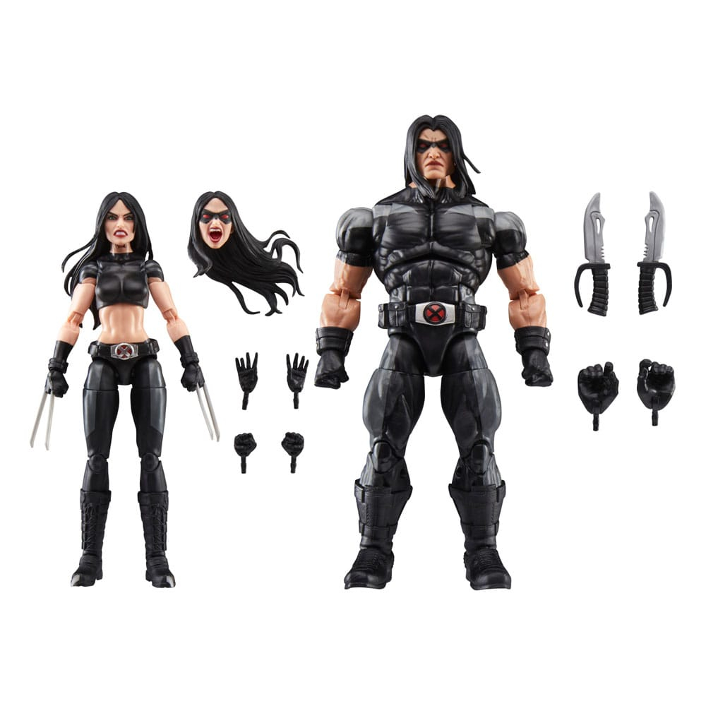 X-Force Marvel Legends Action Figure 2-Pack X-23 & Warpath 15 cm [18]
