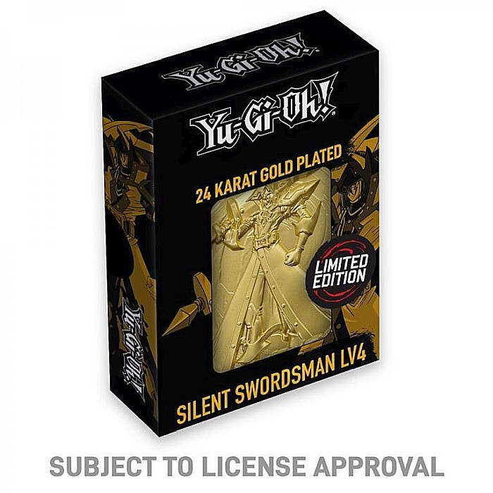 Yu-Gi-Oh! Limited Edition 24k Gold Plated Silent Swordsman Metal Card [1]