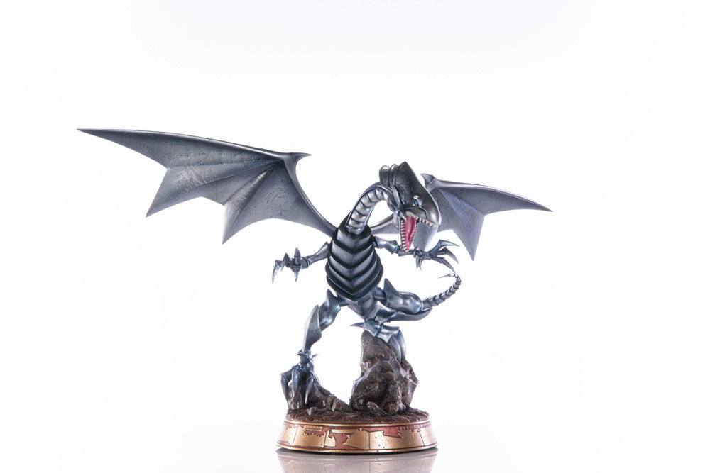 Yu-Gi-Oh! PVC Statue Blue-Eyes White Dragon Silver Edition 35 cm [26]