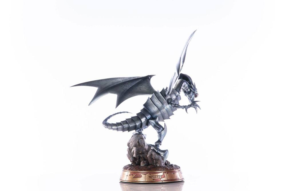 Yu-Gi-Oh! PVC Statue Blue-Eyes White Dragon Silver Edition 35 cm [24]