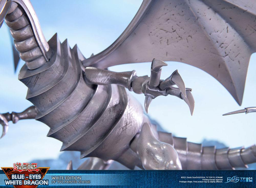 Yu-Gi-Oh! PVC Statue Blue-Eyes White Dragon White Edition 35 cm [13]