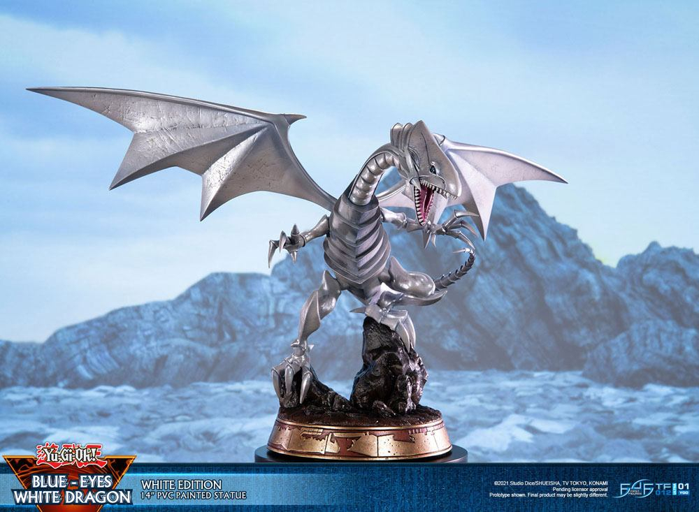 Yu-Gi-Oh! PVC Statue Blue-Eyes White Dragon White Edition 35 cm [2]