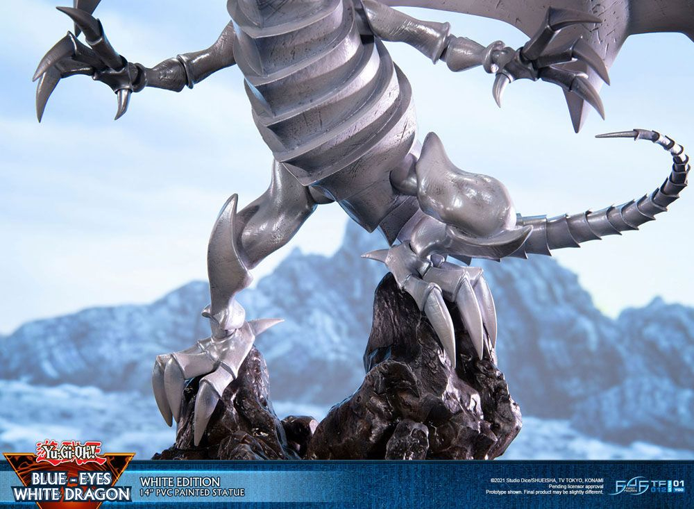 Yu-Gi-Oh! PVC Statue Blue-Eyes White Dragon White Edition 35 cm [14]