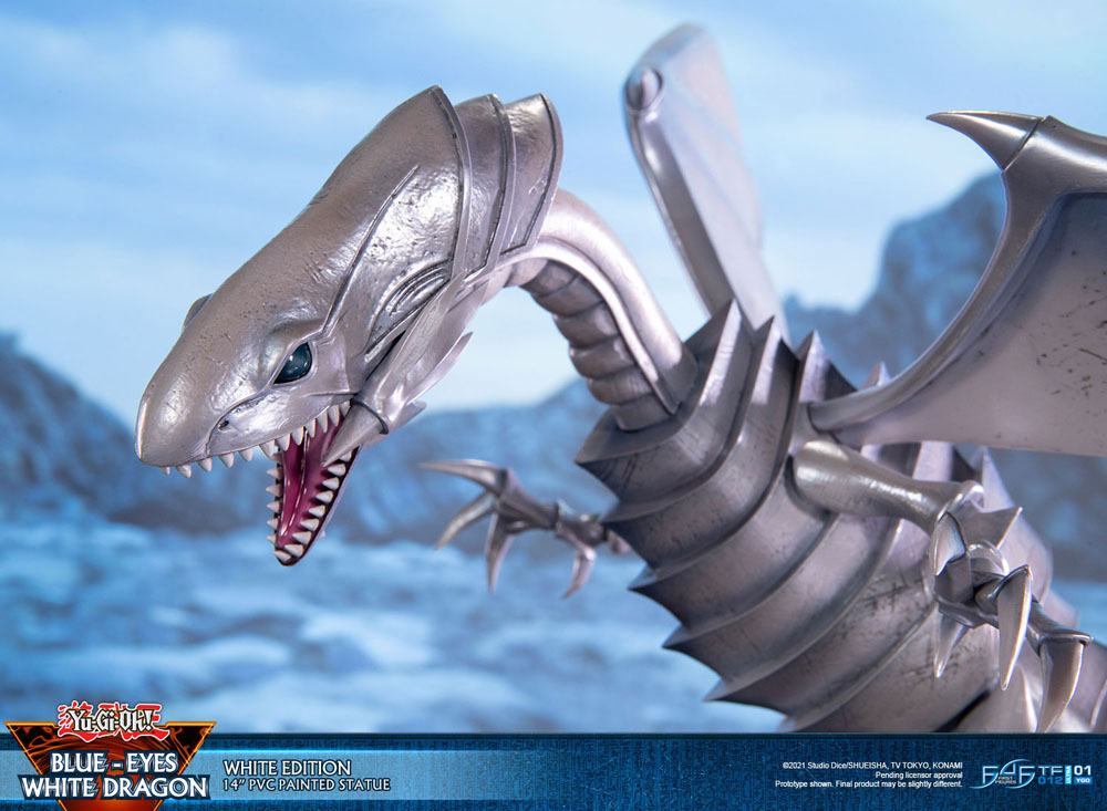 Yu-Gi-Oh! PVC Statue Blue-Eyes White Dragon White Edition 35 cm [12]