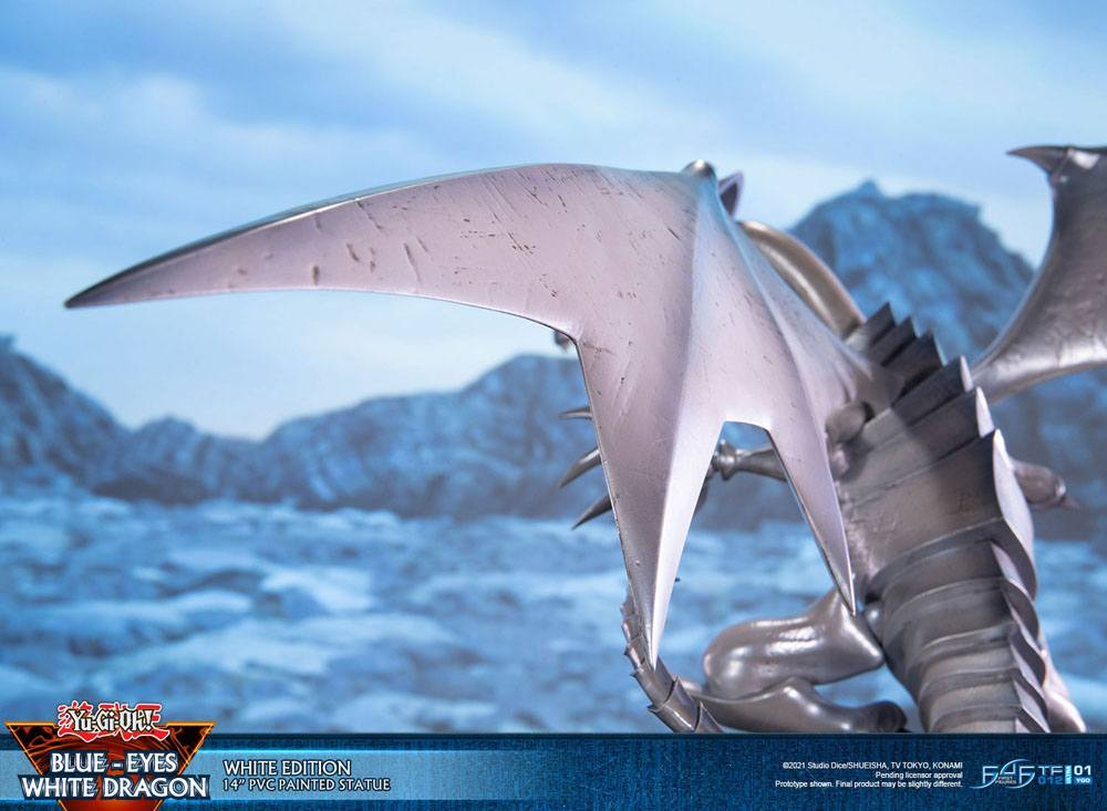 Yu-Gi-Oh! PVC Statue Blue-Eyes White Dragon White Edition 35 cm [15]
