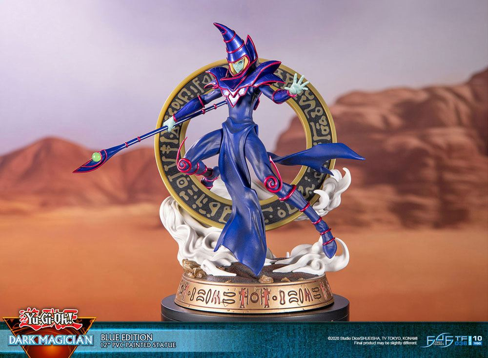 Yu-Gi-Oh! PVC Statue Dark Magician Blue Version 29 cm [10]