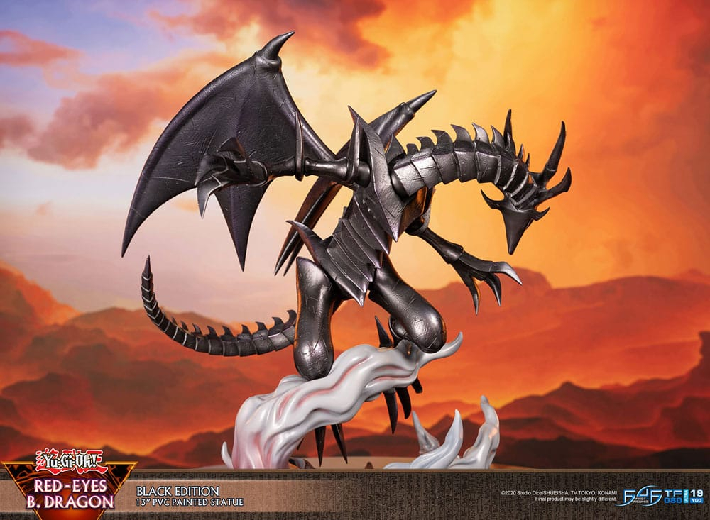 Yu-Gi-Oh! PVC Statue Red-Eyes B. Dragon Black Colour 33 cm [25]