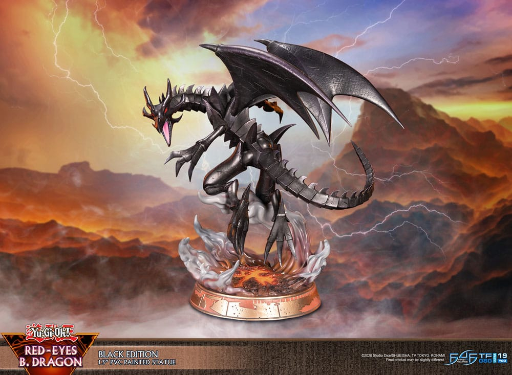 Yu-Gi-Oh! PVC Statue Red-Eyes B. Dragon Black Colour 33 cm [13]