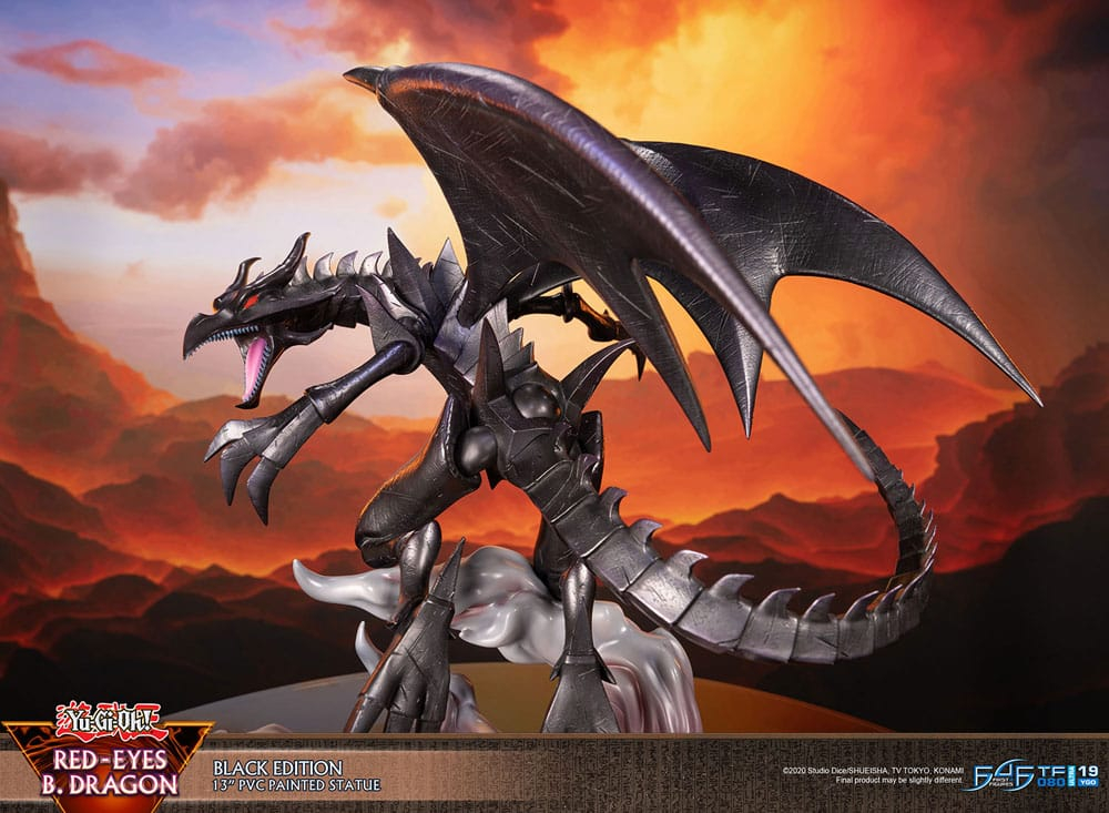 Yu-Gi-Oh! PVC Statue Red-Eyes B. Dragon Black Colour 33 cm [4]