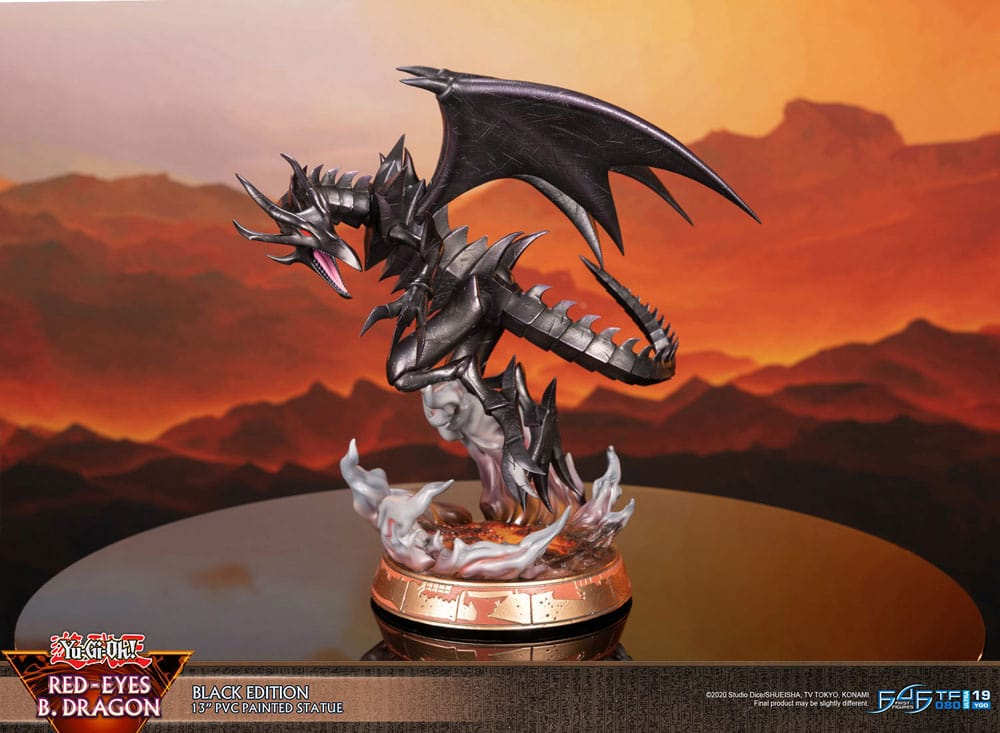 Yu-Gi-Oh! PVC Statue Red-Eyes B. Dragon Black Colour 33 cm [14]