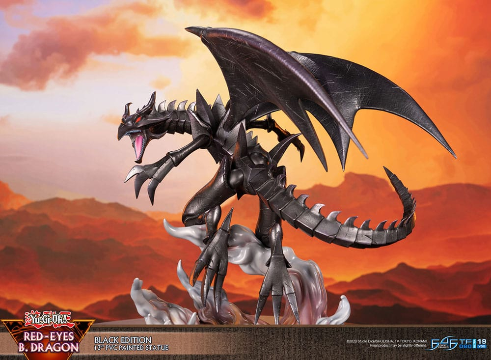 Yu-Gi-Oh! PVC Statue Red-Eyes B. Dragon Black Colour 33 cm [24]