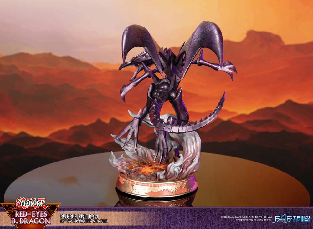 Yu-Gi-Oh! PVC Statue Red-Eyes B. Dragon Purple Colour 33 cm [20]