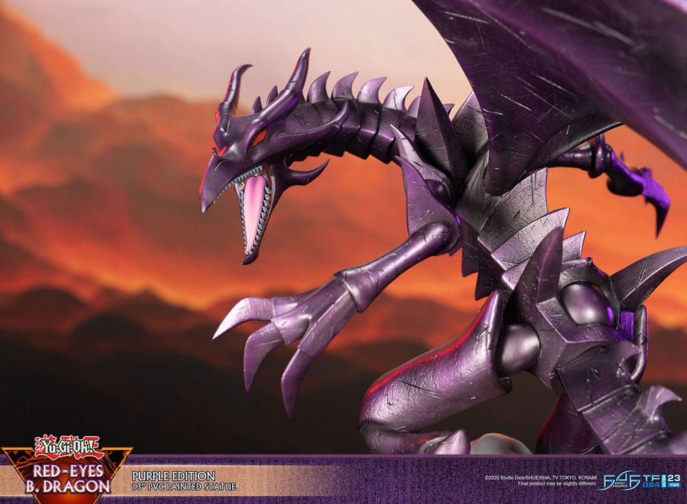 Yu-Gi-Oh! PVC Statue Red-Eyes B. Dragon Purple Colour 33 cm [29]