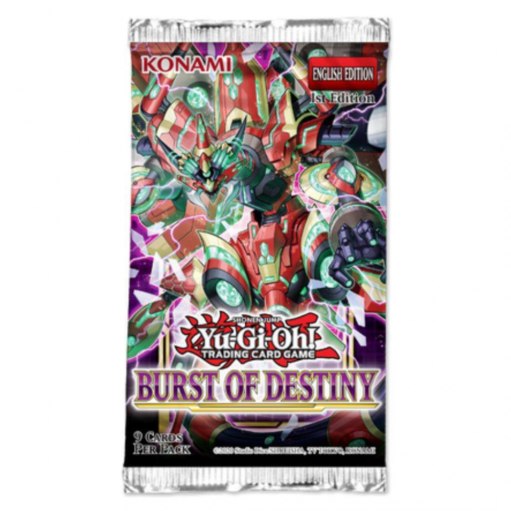 Yu-Gi-Oh! TCG – Burst of Destiny Booster Pack (EN) [1]