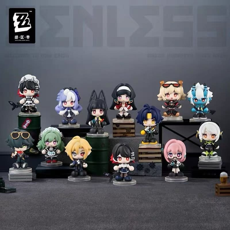Zenless Zone Zero PVC Mini Figures Tiny Agents 8-10 cm Blind Box Display (12) [7]