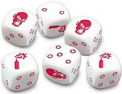 Zombicide: Dice - White [1]