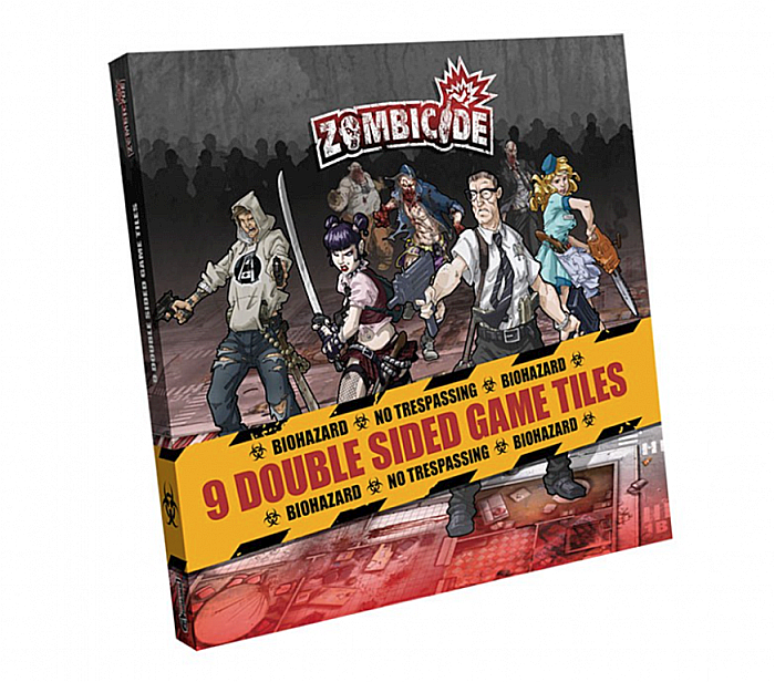 Zombicide Season 1: 9 Double Sided Board Game Tiles [1]