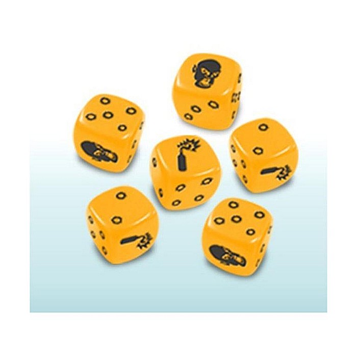 Zombicide Yellow Dice Set [1]