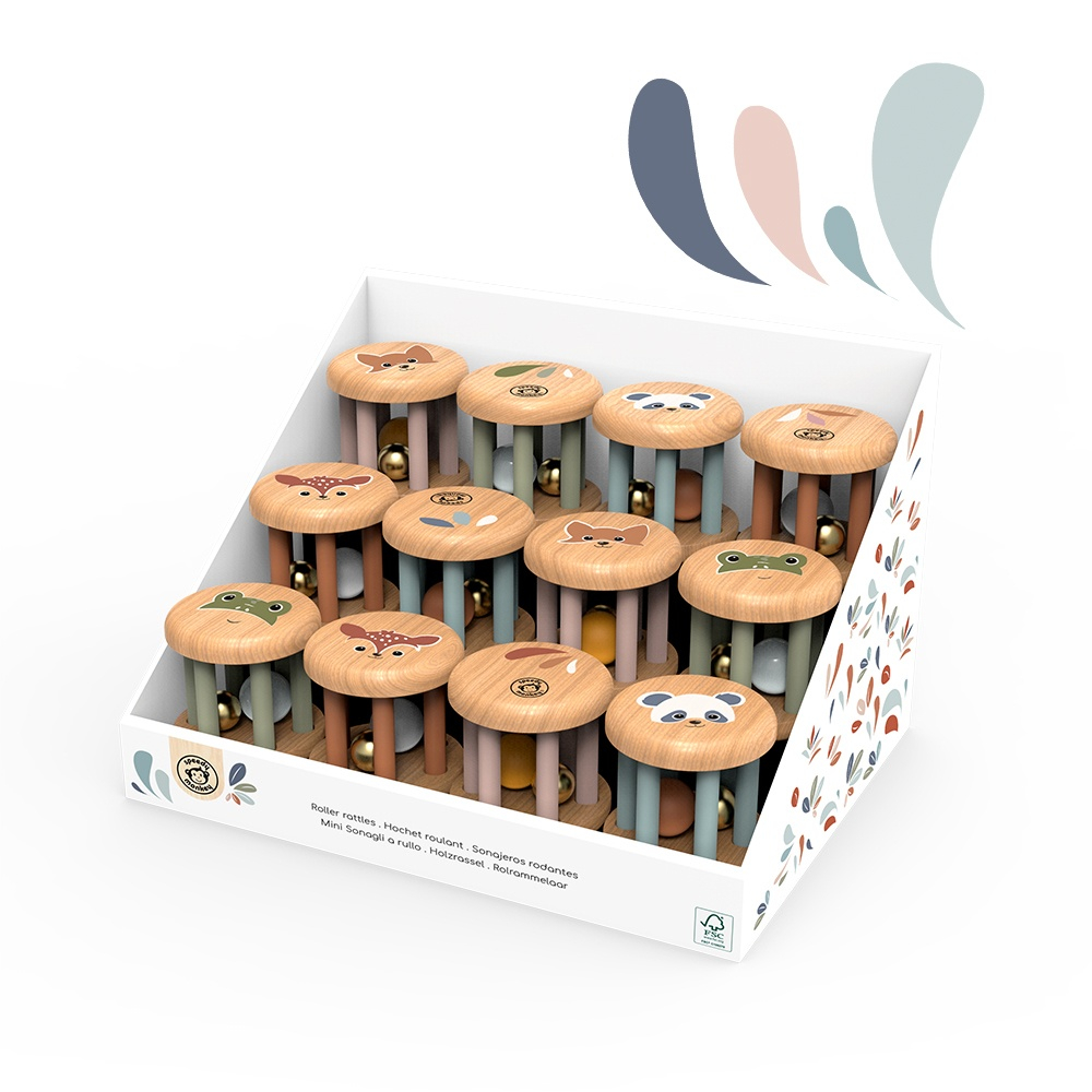 Zornaitoare rotativa din lemn, Speedy Monkey [2]