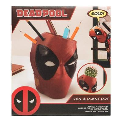 Decoratiuni - Deadpool Pen and Plant Pot