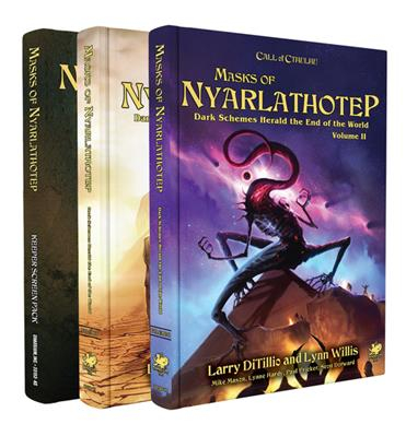 Board Games - Call of Cthulhu RPG - Masks of Nyarathotep - Slipcase Set