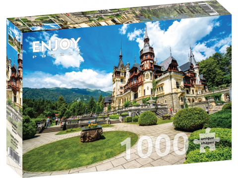 Puzzle - Puzzle 1000 piese Enjoy – Castelul Regal Sinaia