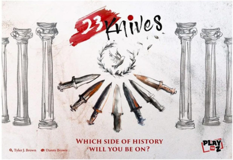 Board Games - 23 Knives Party Game Social Manipulation Board Game
