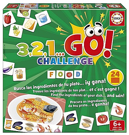 Board Games - 3,2,1… GO! Challenge Food 19392