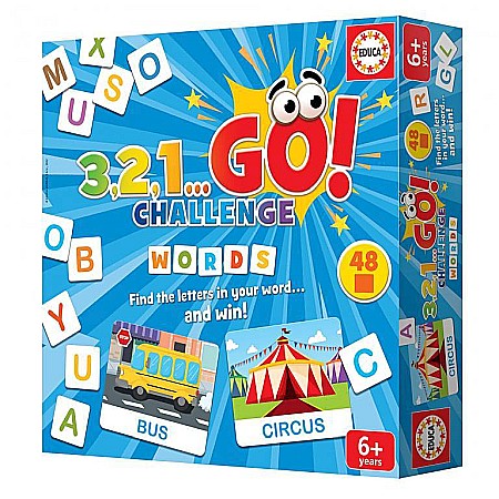 Board Games - 3,2,1… GO! Challenge Words EDUCA 19391