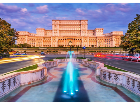 Puzzle 1000 piese Enjoy – Palatul Parlamentului, Bucuresti [1]