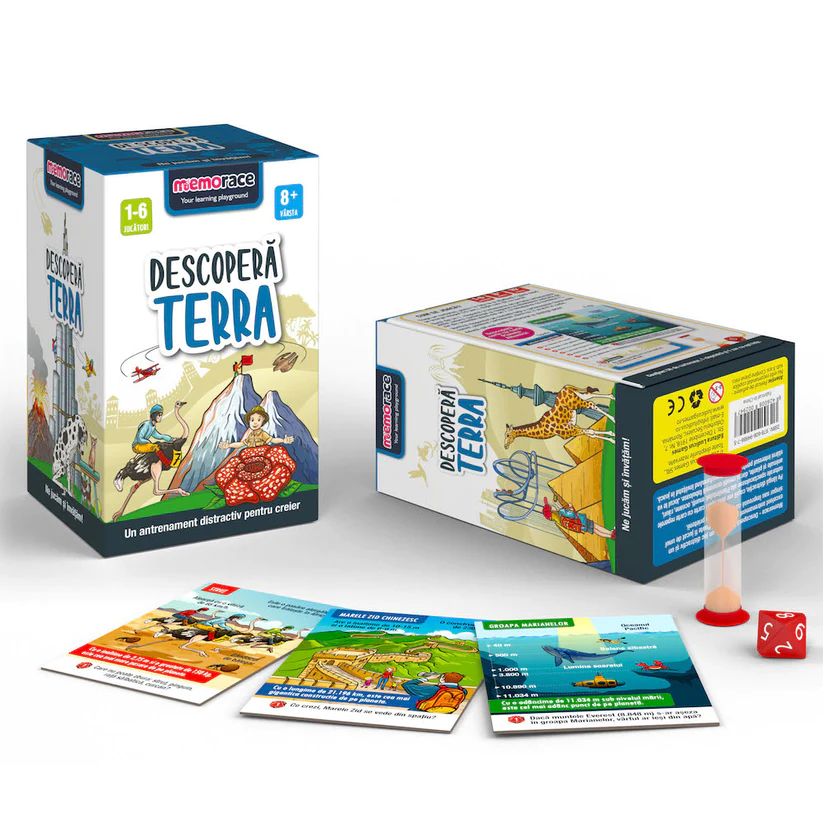 Joc Memorace Descopera Terra – Joc educativ de cultura generala pentru copii [1]
