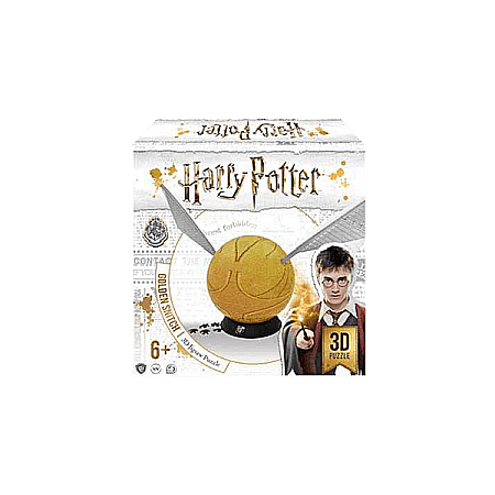 4D Cityscape Time Puzzle - 4D Cityscape - 6 inch Harry Potter Snitch Spherical Puzzle