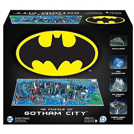 4D Cityscape Time Puzzle - 4D Cityscape - Batman Gotham City