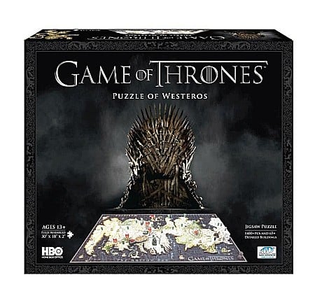 4D Cityscape Time Puzzle - 4D Cityscape Game of Thrones: Puzzle of Westeros