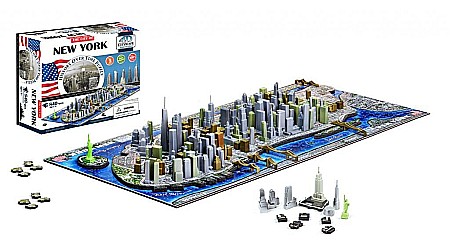 4D Cityscape Time Puzzle - 4D Cityscape Puzzle New York