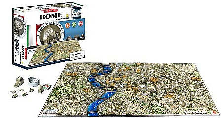 4D Cityscape Time Puzzle - 4D Cityscape Puzzle Rome