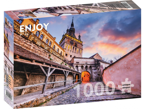 Puzzle 1000 piese - Puzzle 1000 piese Enjoy – Turnul cu Ceas Sighișoara