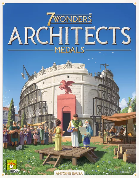 Board Games - 7 Wonders: Architects – Medals Expansion – English